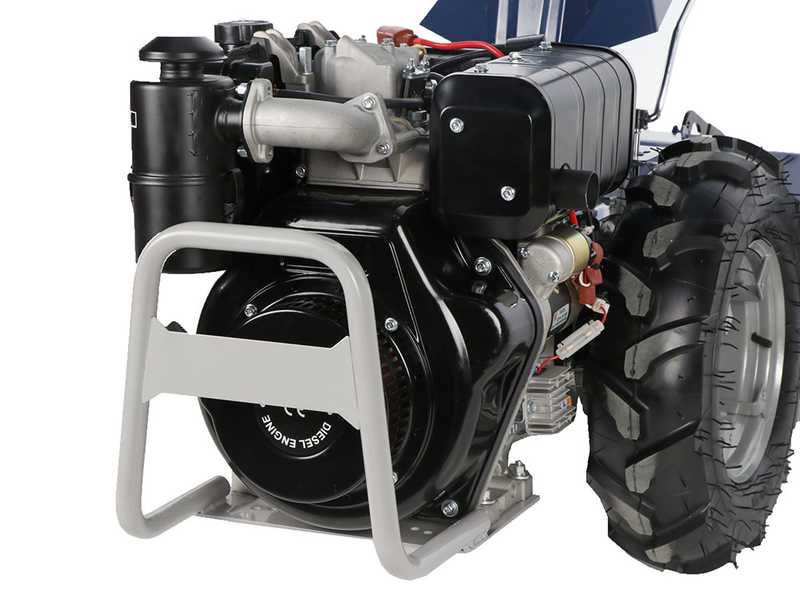 BullMach Chimera 400 - Motoculteur Diesel - 418cc - 9,6 CV