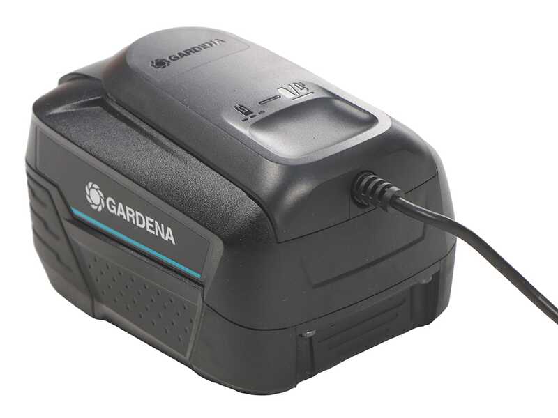 Gardena PowerSaw 250/18V - Tron&ccedil;onneuse &agrave; batterie 18 V 4 Ah - Guide de 25 cm