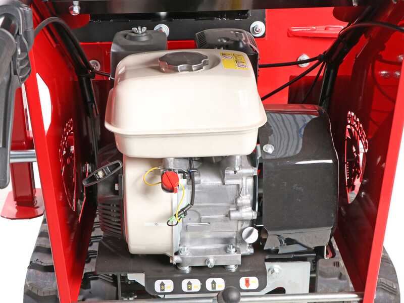 Ceccato Tritone Monster Cingo - Broyeur autotract&eacute; &agrave; chenilles - Moteur Honda GX390