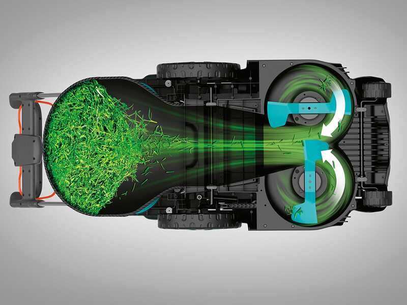 Gardena PowerMax Duo 46/36V P4A - Tondeuse &agrave; gazon &agrave; batterie - 2x18V 4Ah - Largeur de coupe 46 cm