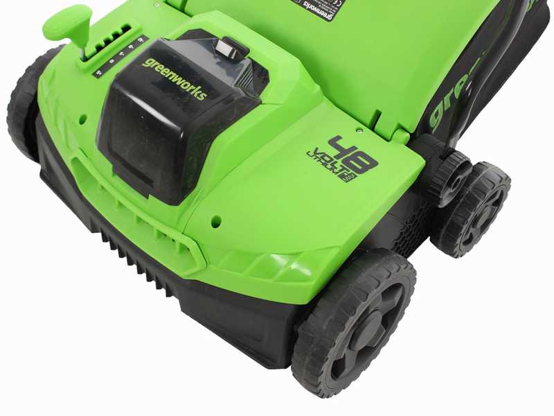 Greenworks GD48SC36 - A&eacute;rateur &agrave; batterie - 48V 4Ah