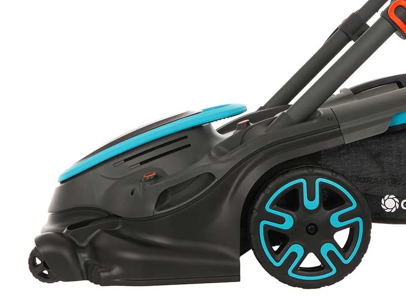 Gardena PowerMax Duo 46/36V P4A - Tondeuse &agrave; gazon &agrave; batterie - 2x18V 2.5Ah - Hauteur de coupe 46 cm