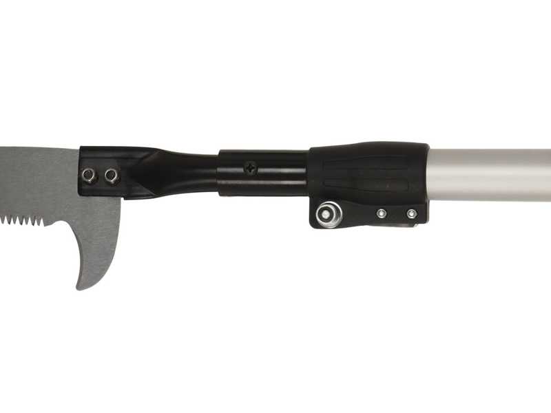 Castellari PS35PRO+AT4 - Scie &agrave; dents en &laquo; U &raquo; sur perche en aluminium - 255-415 cm - Lame de 35 cm