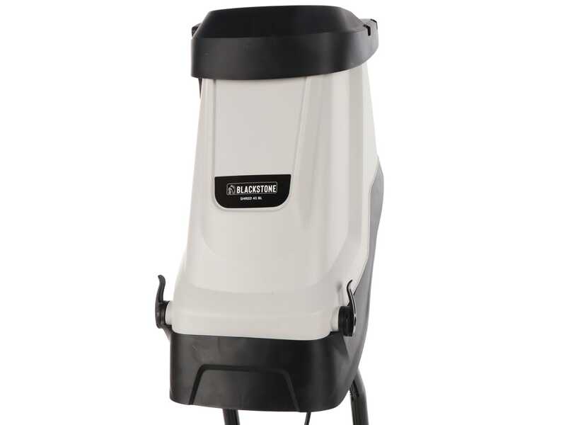 BlackStone SHRED 45 BL - Broyeur &eacute;lectrique - Lames r&eacute;versibles et Bac de ramassage