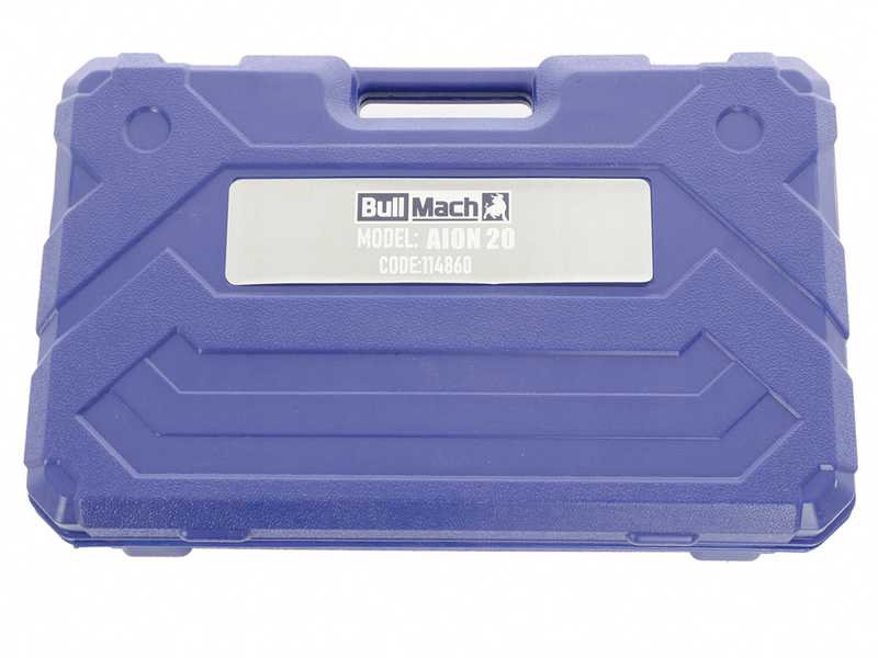 BullMach AION 20 - &Eacute;lagueuse manuelle &eacute;lectrique &agrave; batterie - 2x21V 2Ah