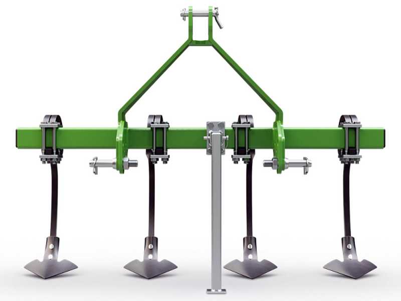 Seven Italy Simply a 4 -  Cultivateur &agrave; ressorts carr&eacute;s &agrave; boucle - 140 cm