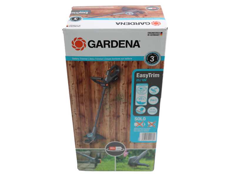 Gardena EasyTrim 25/18V P4A - Coupe-bordure &agrave; batterie - SANS BATTERIE NI CHARGEUR