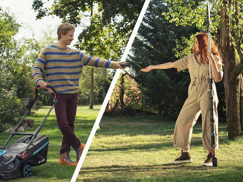 Gardena PowerJet Collect 18 P4A - Souffleur aspirateur &agrave; batterie - 18 V 4 Ah