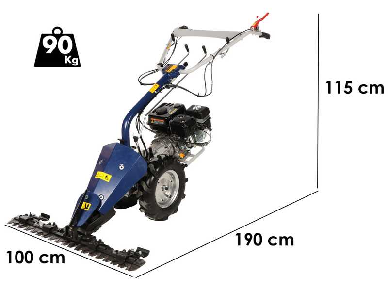 BullMach Chimera 300 - Motofaucheuse multifonction - Loncin G200F
