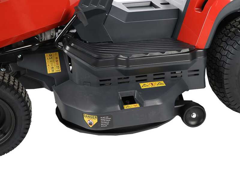 GeoTech-Pro PRTM 180-1020 H-CM - Tracteur tondeuse - Transmission hydrostatique - Bac de ramassage