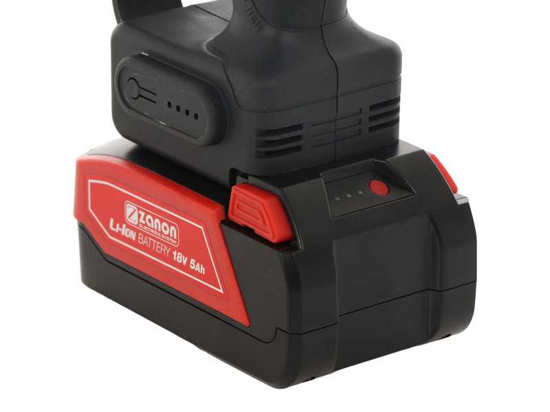 Zanon ZP 185 - &Eacute;lagueuse sur batterie - 2x 18.5V 5Ah