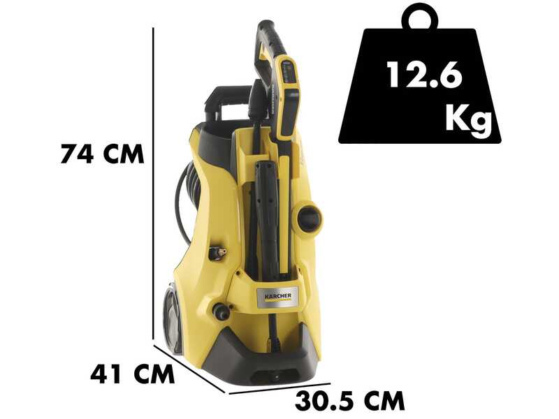 Karcher K4 Power Control Flex - Nettoyeur haute pression &agrave; froid - 420 l/h - 130 bar