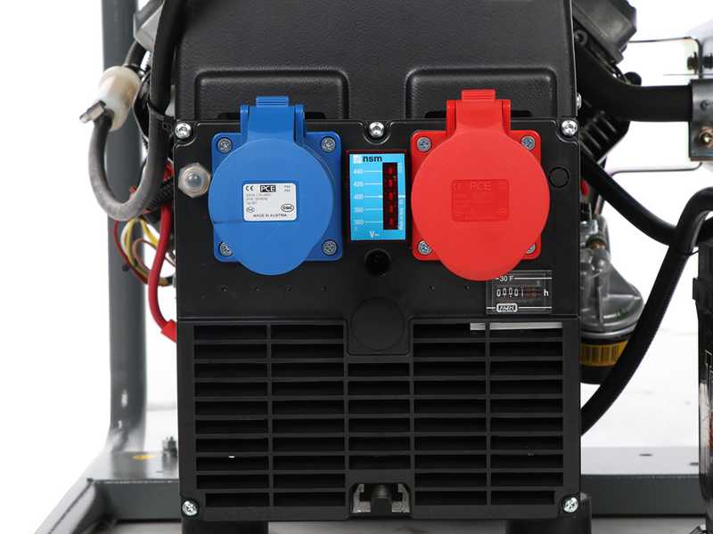 Groupe &eacute;lectrog&egrave;ne triphas&eacute; 11,2  kw - EnergyEY-16TBE AVR - Moteur Briggs