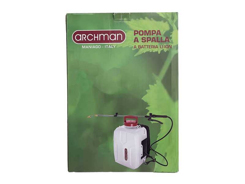 Archman PS12 - Pulv&eacute;risateur dorsal &agrave; batterie - 21V 4Ah
