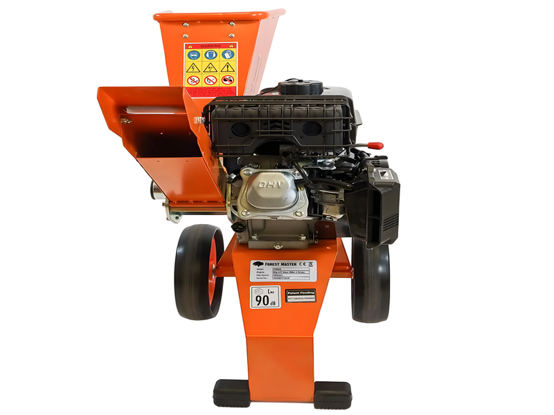 Forest Master FM6DDES - Broyeur de branches thermique - Moteur &agrave; essence LCT de 7 CV - D&eacute;marrage &eacute;lectrique
