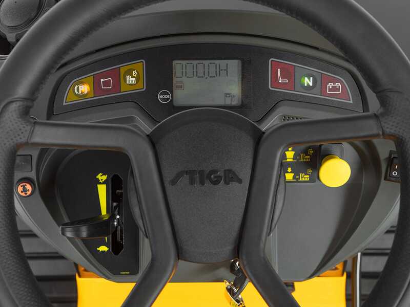 Stiga Estate 7122 W - Tracteur tondeuse thermique - Moteur ST 700