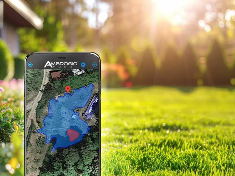 AMBROGIO ZETA R EVO - Robot tondeuse - Sans fil p&eacute;riph&eacute;rique