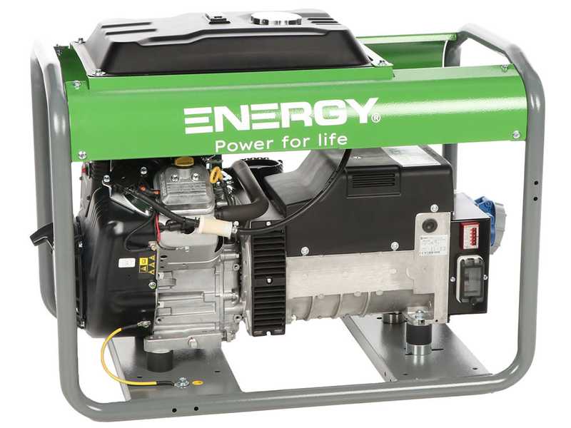 Groupe &eacute;lectrog&egrave;ne monophas&eacute; 9,5 kw - Energy EY-12MB AVR - Moteur Briggs