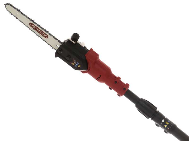 ARCHMAN PE04AT - &Eacute;lagueuse &agrave; batterie sur perche t&eacute;lescopique - 180-270 cm - 2x 21V 4Ah
