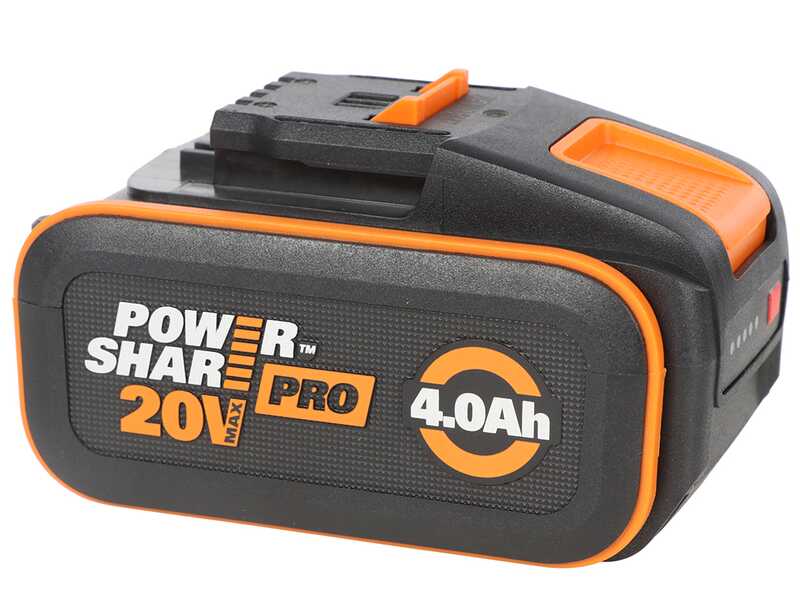 Worx Nitro WG745E - Tondeuse &agrave; batterie - 2x20V/4Ah - Coupe 41cm