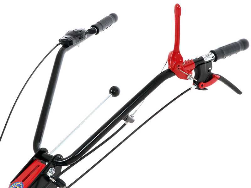 Eurosystems P55 - D&eacute;broussailleuse &agrave; roues &agrave; essence - Loncin 196cc