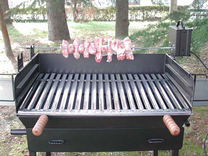 Tournebroche &eacute;lectrique pour barbecues Cruccolini GA15