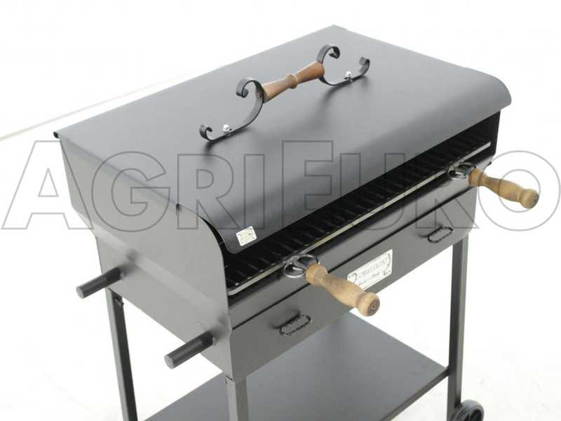 Cruccolini Massa - Barbecue &agrave; bois et charbon en fer artisanal