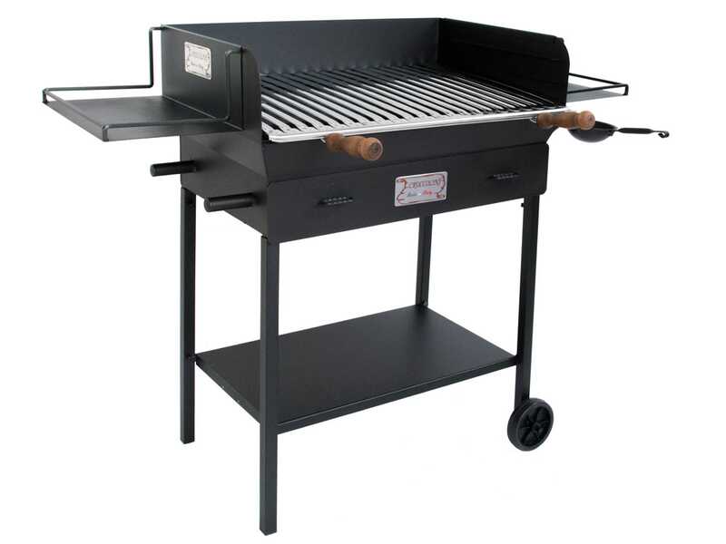 Cruccolini Festa Plus - Barbecue en fer artisanal &agrave; bois et charbon