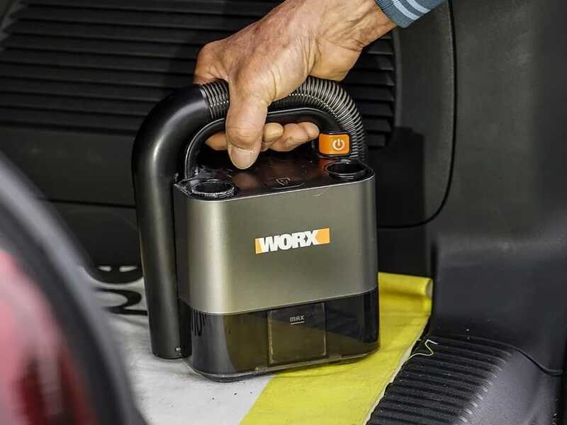 Worx WX030.9 - Aspirateur portable &agrave; batterie - SANS BATTERIE NI CHARGEUR