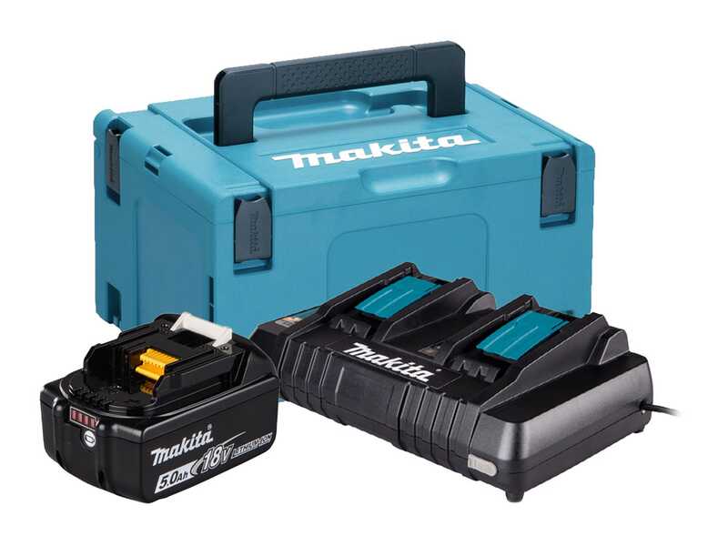 MAKITA DUA200Z - &Eacute;lagueuse &agrave; batterie sur perche - 160-250 cm - Guide de 20 cm - 2x18V 5Ah