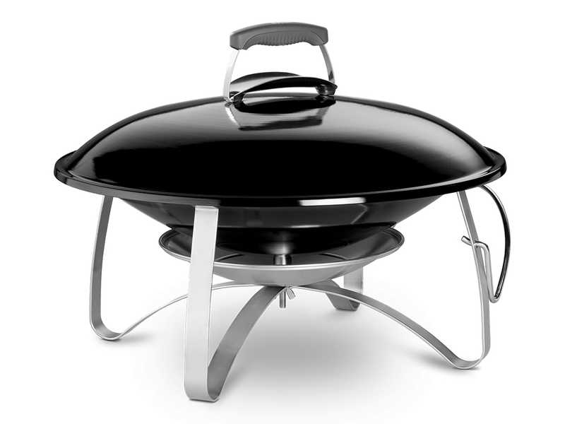 Chemin&eacute;e mobile de jardin Weber