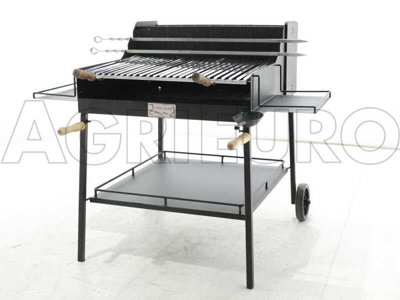 Cruccolini Fuocone Umbria - Barbecue &agrave; bois et charbon en fer artisanal