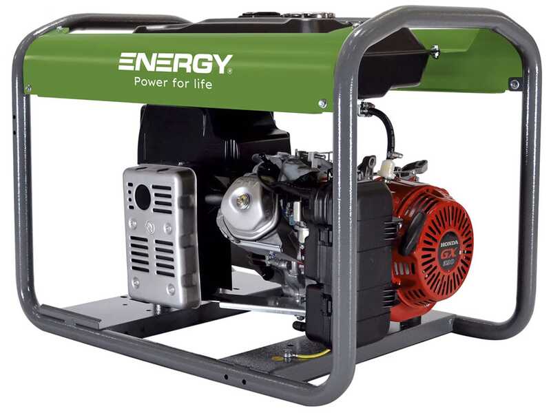 Groupe &eacute;lectrog&egrave;ne monophas&eacute; 6 kw - Energy EY-7MB AVR  - Moteur Honda