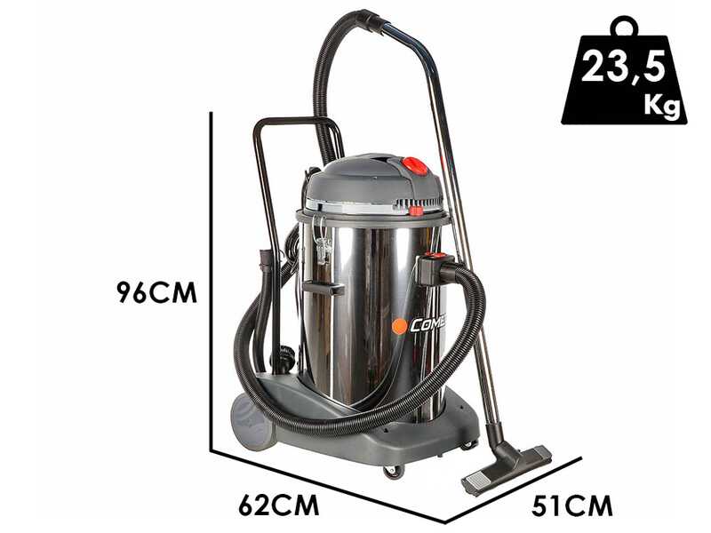 Comet CVP 378 X - Bidon aspirateur - 3 moteurs - S&eacute;rie Professionnelle