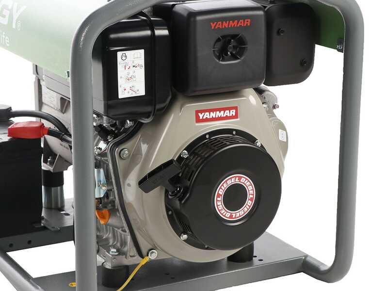 Energy EY-7MDE AVR - Groupe &eacute;lectrog&egrave;ne monophas&eacute; 5 kw - Moteur diesel Yanmar