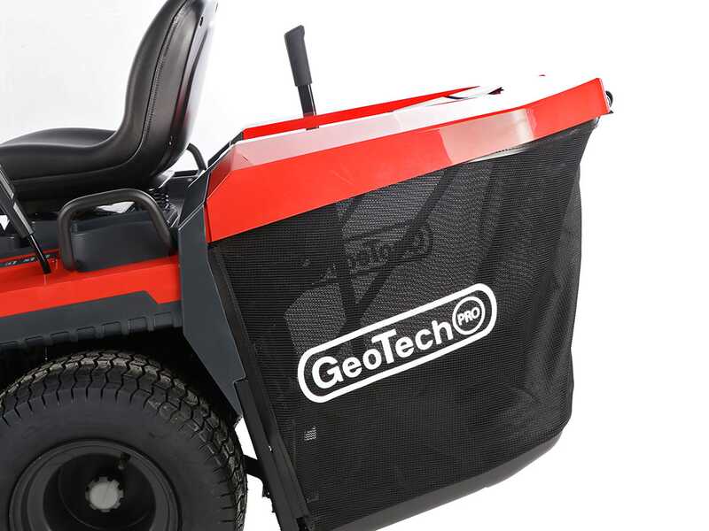 GeoTech-Pro PRTM 180-1020 CM - Tracteur tondeuse - Bo&icirc;te m&eacute;canique - Bac de ramassage