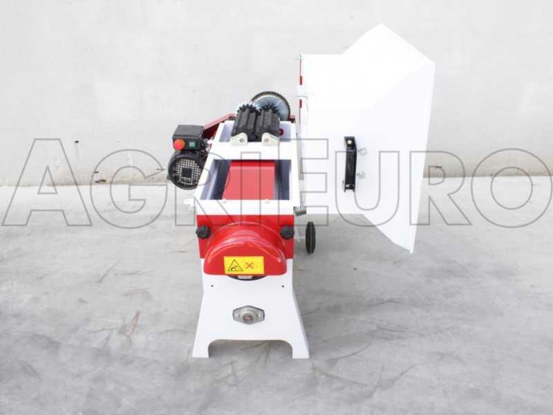 Fouloir &eacute;grappoir &eacute;lectrique Z20A ouvrable 2 CV pompe et tamis en inox rouleaux caoutchouc