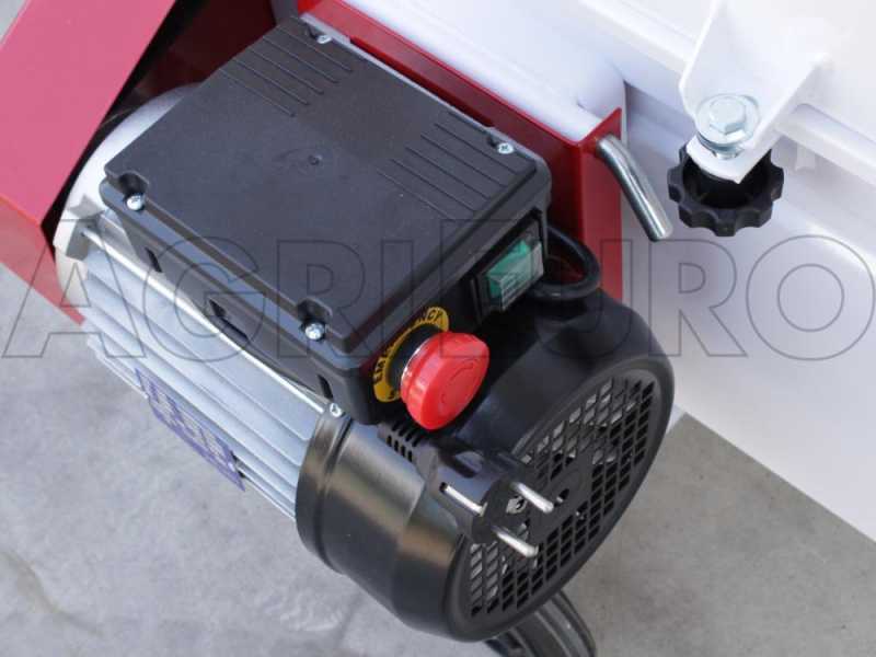 Fouloir &eacute;grappoir &eacute;lectrique Z20A ouvrable 2 CV pompe et tamis en inox rouleaux caoutchouc