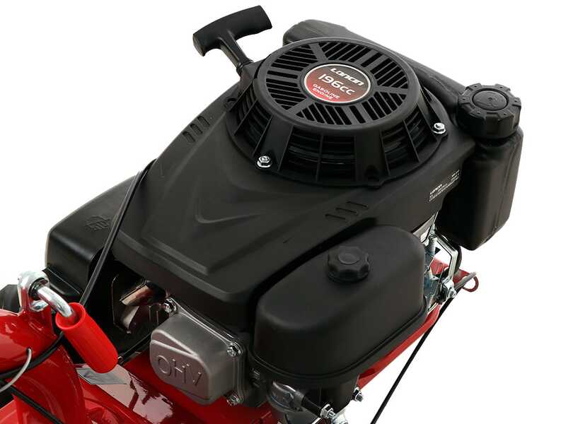 Eurosystems P55 - Tondeuse d&eacute;broussailleuse thermique - Faucheuse PRO - Loncin 196 cc