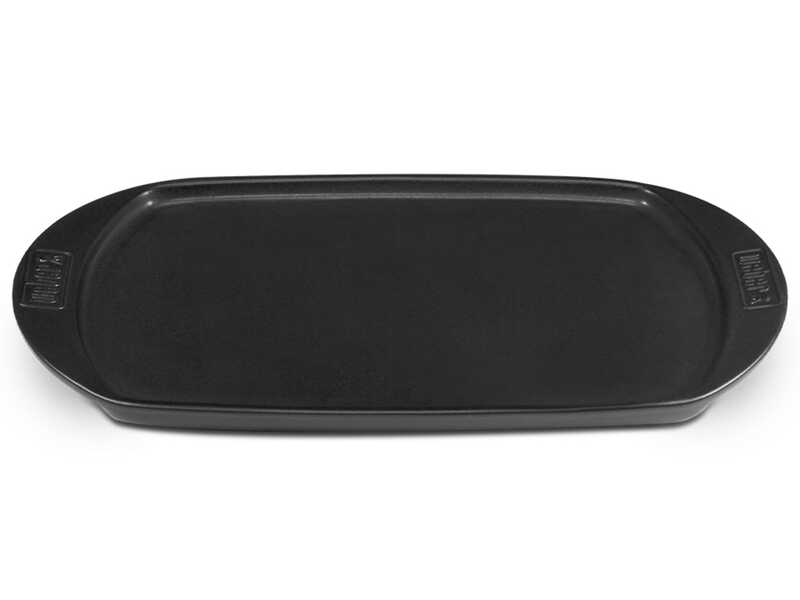 Petite plaque de cuisson en c&eacute;ramique 40,6x21,8 cm Weber