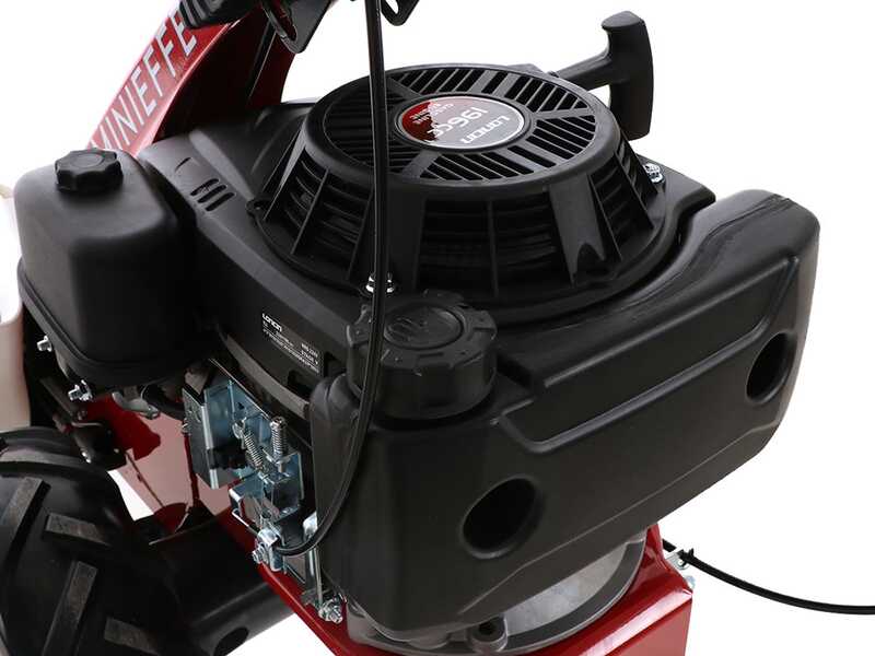 Eurosystems Minieffe - Tondeuse d&eacute;broussailleuse thermique - Faucheuse PRO - Loncin 196 OHV