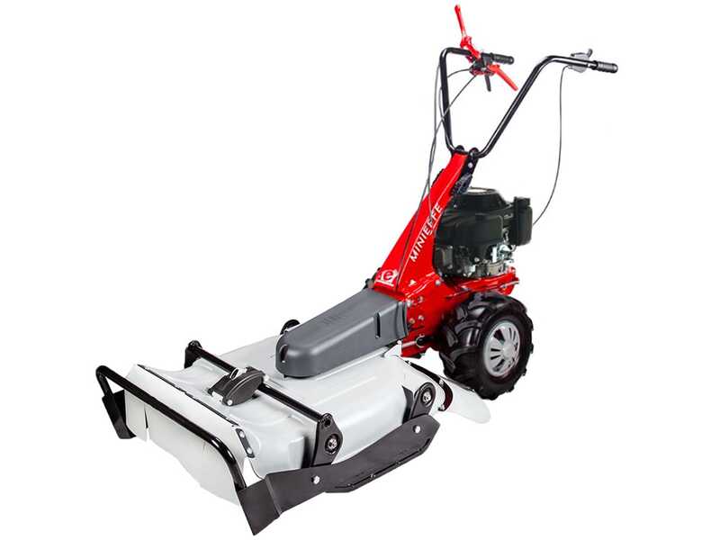 Eurosystems Minieffe - Tondeuse d&eacute;broussailleuse thermique - Faucheuse PRO - Loncin 196 OHV