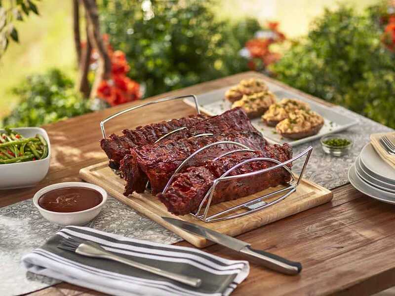 Support de cuisson pour r&ocirc;tis Premium Weber
