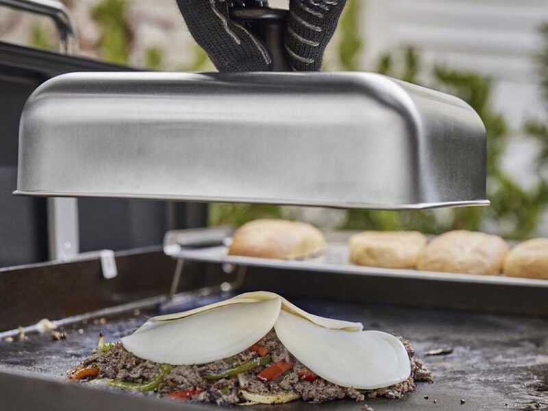 Cloche pour cuisson &agrave; l'&eacute;touff&eacute;e Weber