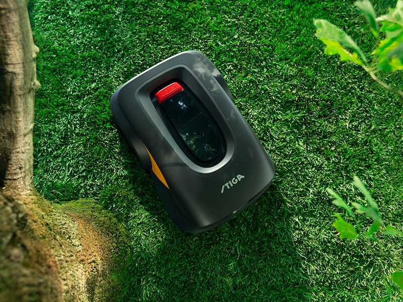 Stiga A 5000 - Robot tondeuse - Avec deux batteries E-Power de 5 Ah