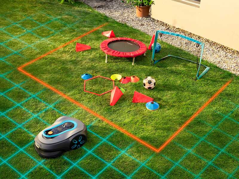 Gardena Smart SILENO Free 600 - Robot tondeuse - Gestion avec l'application Gardena Smart - Sans installation