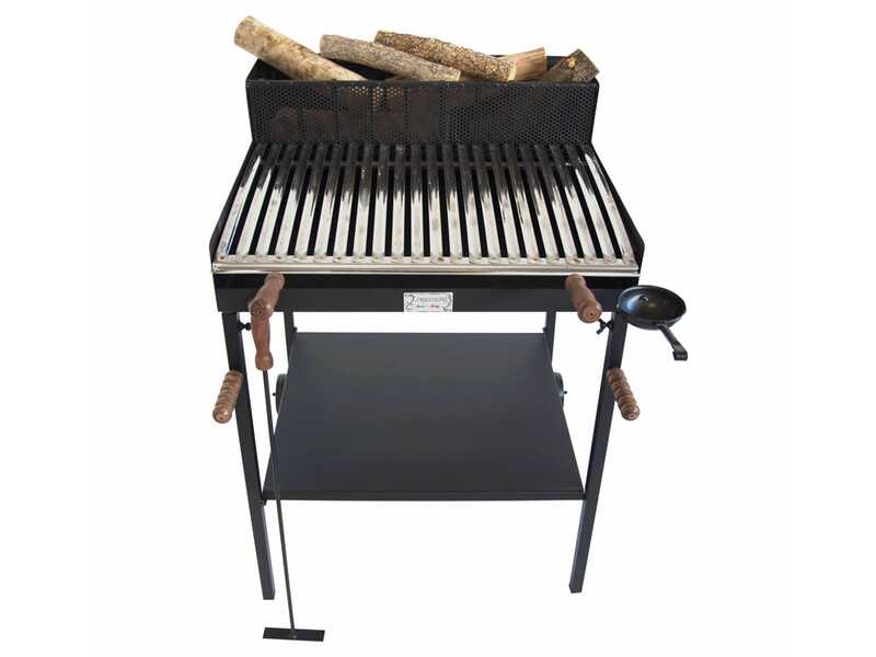Cruccolini Belvedere Maxi - Barbecue en fer artisanal &agrave; bois et charbon