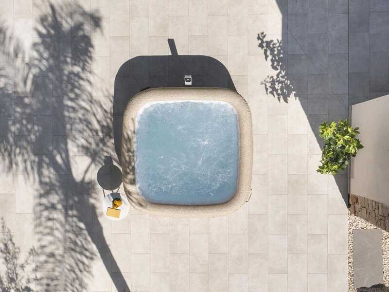 Bestway Lay-Z-Spa Roma AirJet 6001M - 201x201x71 cm - Spa gonflable pour 5-6 personnes