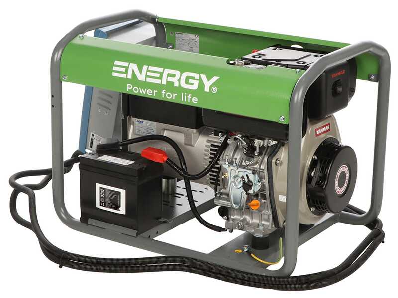 Energy EY-7MDE AVR-A - Groupe &eacute;lectrog&egrave;ne monophas&eacute; 5 kw - Moteur Yanmar