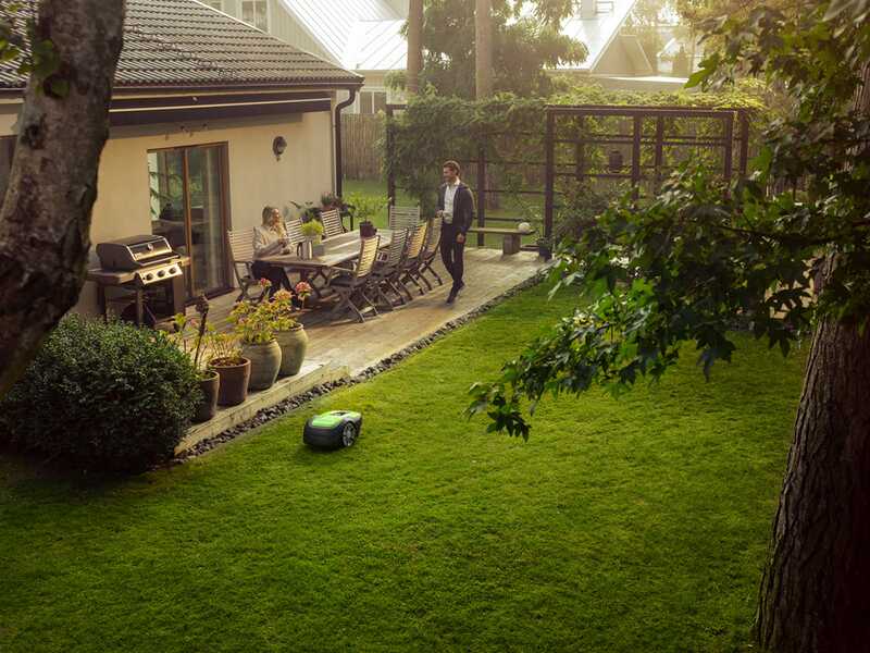 Greenworks OPTIMOW S - Robot tondeuse - Avec fil p&eacute;riph&eacute;rique